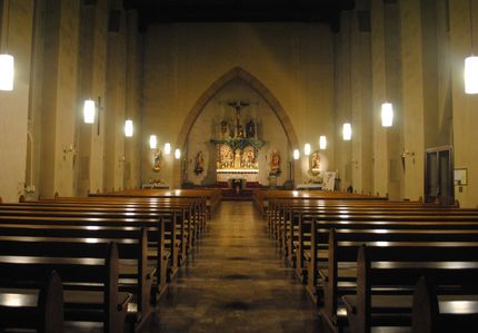 Kirche Rommerz vor der Renovierung